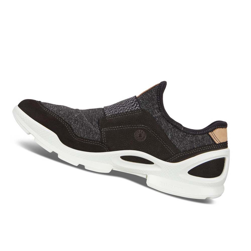 Ecco Biom Street. Slip-on Hiking & Trail Dame Svarte | NO 143MQZ